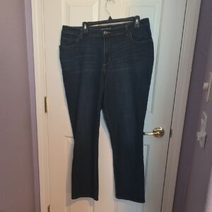 Lee Women's Classic Straight Leg Jeans - Dark Indigo